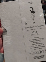 SM-LT Marker Sketch Authenticpad - 100 g/m2, 50 listů - A4