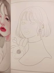 Thé moment coloring book - KOREA