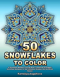 50 SNOWFLAKES mandalas - Kameliya Angelkova