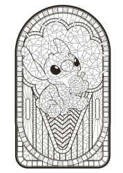 200 % Stitch - mandaly, obrázky, malování podle čísel - Capucine Sivignon - polské vydání