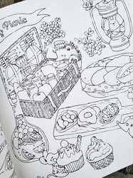 Animal's Fantasy Season Coloring Book - JAPONSKO
