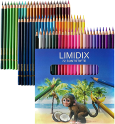 LIMIDIX - sada 72 ks pastelek v papírové krabičce