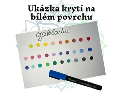 Artmagico Akrylový fix s jemným hrotem - UNI BASIC