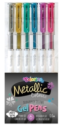 Colorino METALLIC- gelová pera v metalických odstínech - 6 ks