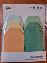 M & G záložka lepicí barevná 6 x 25 listů