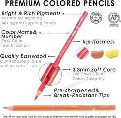 KALOUR Premium colored pencils - sada 240ks