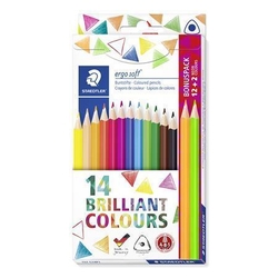 STAEDTLER Ergo Soft  trojhranná pastelka - sada 14 ks