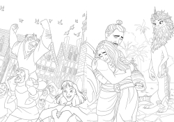 300 coloriages Disney - Volume 1 - Collector - Sběratel