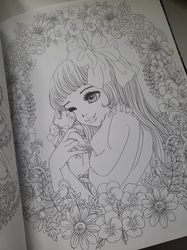 The story of Modern Girls and Cats Coloring Book - Nelco Neco - JAPONSKO