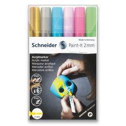 Schneider - Akrylové popisovače Paint-It 310 - souprava V2, 6 ks