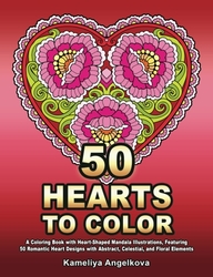 50 HEARTS TO COLOR - Kameliya Angelkova