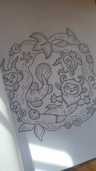 50 Spellbound Aquatic Scenes to Color - Kameliya Angelkova  