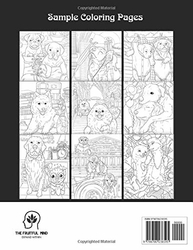 Dogs & Puppies Coloring Book - Coloring Book Cafe