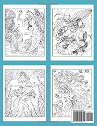 Mermaids Coloring Book - Ava Browne