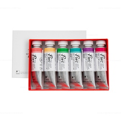 ShinHan PWC Premium extra fine artists WATER COLORS - sada 6 barev x 15 ml