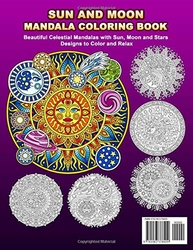 Sun and Moon Mandala Coloring Book - Kameliya Angelkova 