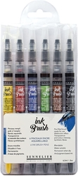 Sennelier - INK BRUSH - sada 6 ks