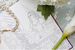 Enchanting Dream coloring book - KOREA