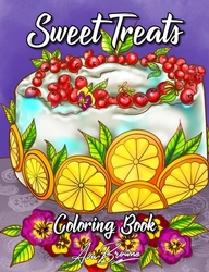 Sweet Treats Coloring Book - Ava Browne