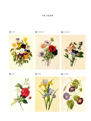 Flower Miniatures Coloring Book -  KOREA