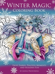 Winter Magic - Frost Fairies Coloring Book - Janna Prosvirina