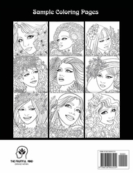 Floral Beauties Coloring Book - Coloring Book Cafe