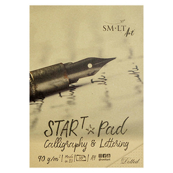 SM-LT START pad Calligraphy & Lettering DOTTED (tečkovaný) - 90 g/m2