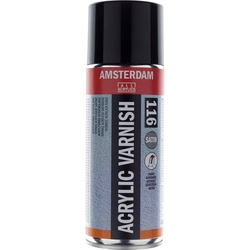 Amsterdam Acrylic Varnish Satin 116 Spray Can 400 ml