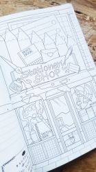 A Fairytale Journey with a Cat - An Enchanting Coloring Adventure - JAPONSKO