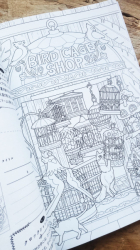 A Fairytale Journey with a Cat - An Enchanting Coloring Adventure - JAPONSKO