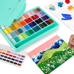 ABEIER HIMI Gouache Paint - kvašové barvy - sada 48 x 12 ml