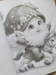 Adorable Gnomes Coloring Book for Adults - Mia Quinn 