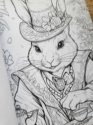 Alice in Wonderland Coloring Book - Max Brenner 