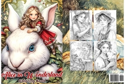 Alice in Wonderland Coloring Book - Max Brenner 
