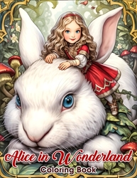 Alice in Wonderland Coloring Book - Max Brenner 