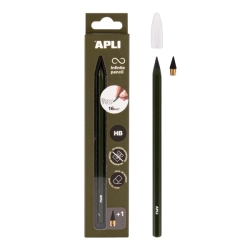 APLI Infinite pencil - nekonečná tužka NEON - HB - 4 barvy