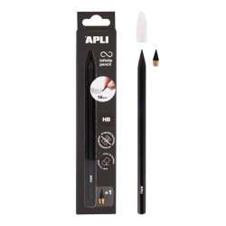 APLI Infinite pencil - nekonečná tužka NEON - HB - 4 barvy