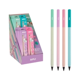 APLI Infinite pencil - nekonečná tužka NORDIC - HB - 4 barvy
