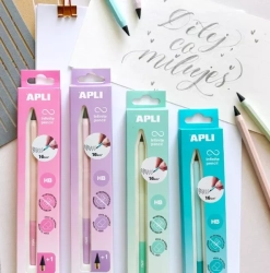 APLI Infinite pencil - nekonečná tužka NORDIC - HB - 4 barvy