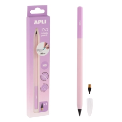 APLI Infinite pencil - nekonečná tužka NORDIC - HB - 4 barvy