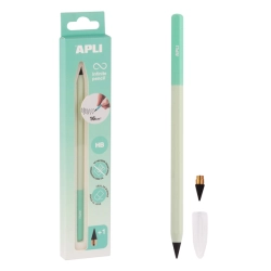 APLI Infinite pencil - nekonečná tužka NORDIC - HB - 4 barvy