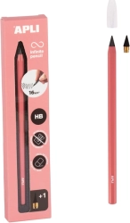 APLI Infinite pencil - nekonečná tužka METALLIC - HB - 4 barvy