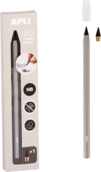 APLI Infinite pencil - nekonečná tužka METALLIC - HB - 4 barvy