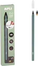 APLI Infinite pencil - nekonečná tužka METALLIC - HB - 4 barvy
