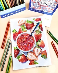 Arrtx Colored Pencils - umělecké pastelky - sada 72 ks