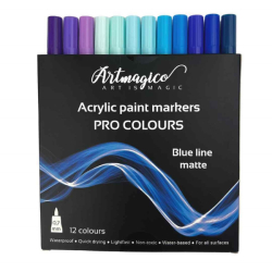 Artmagico akrylové fixy LINE PRO - různé varianty