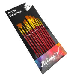 Artmagico nylonové štětce 10 kusů