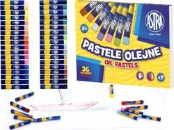 ASTRA Olejové pastely - sada 36 ks