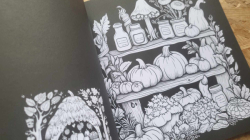 Autumn Harvest in the Good Witches' Midnight Garden - Mary Rowse 