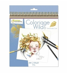 Coloriage Wild 6 - Emmanuelle Colin - umělecké omalovánky - šestý díl